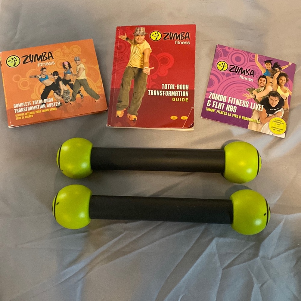 Zumba Complete Total Body Transformation System with Toning Sticks